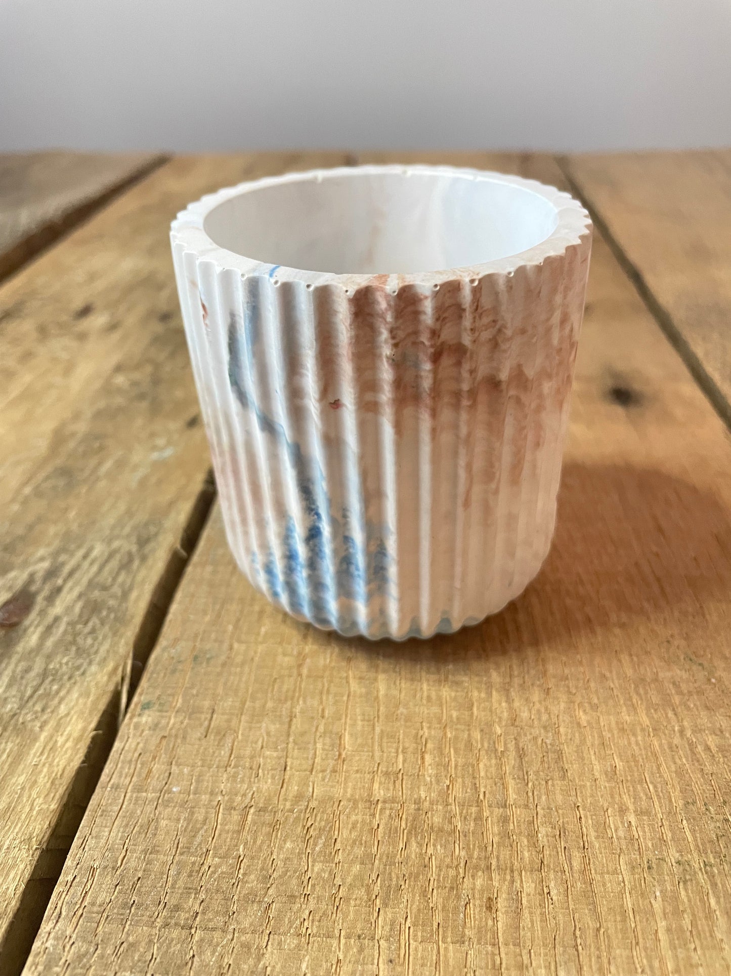 Small Striped Bowls & Jars