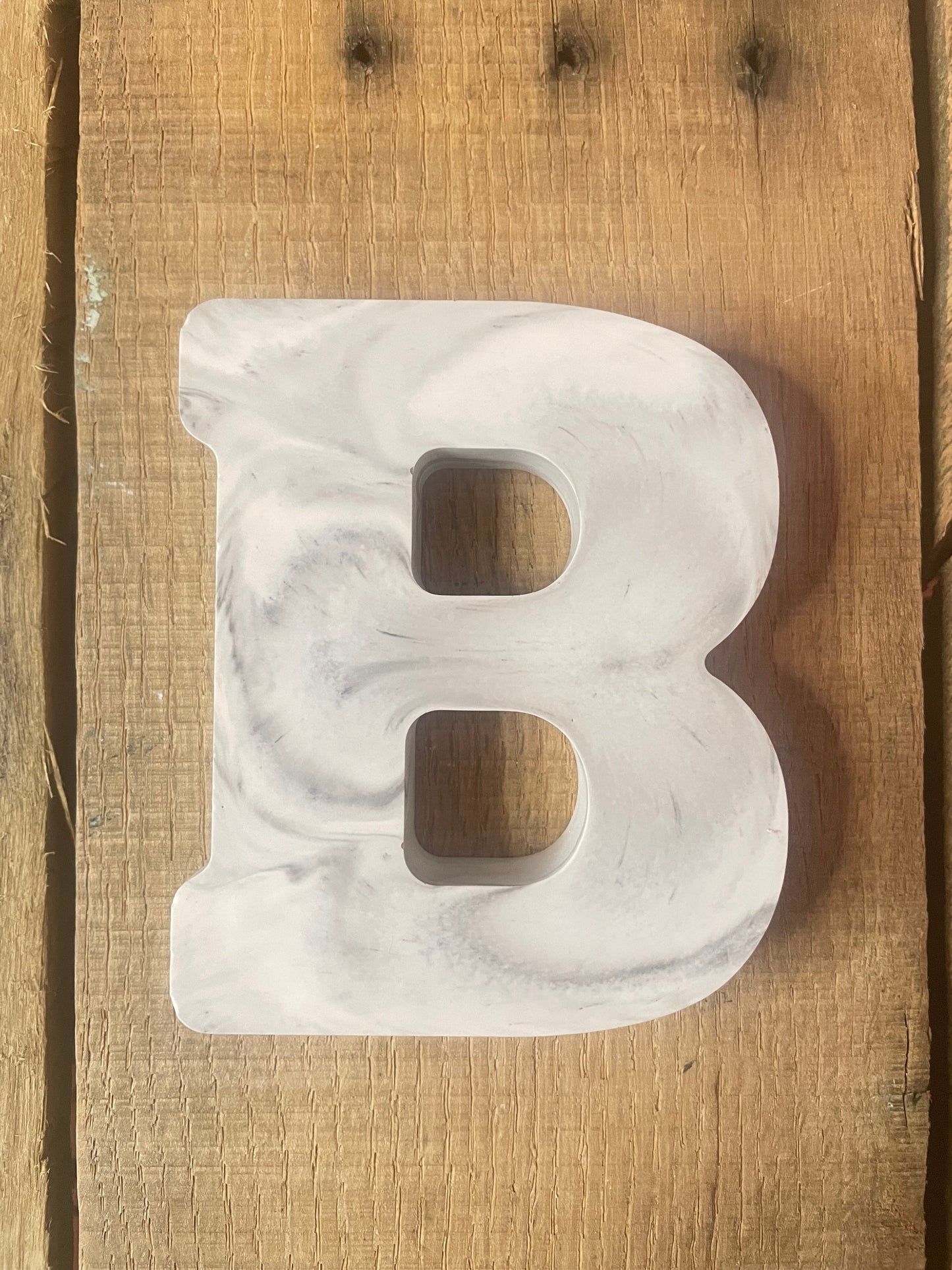 Custom Stoneware Letters