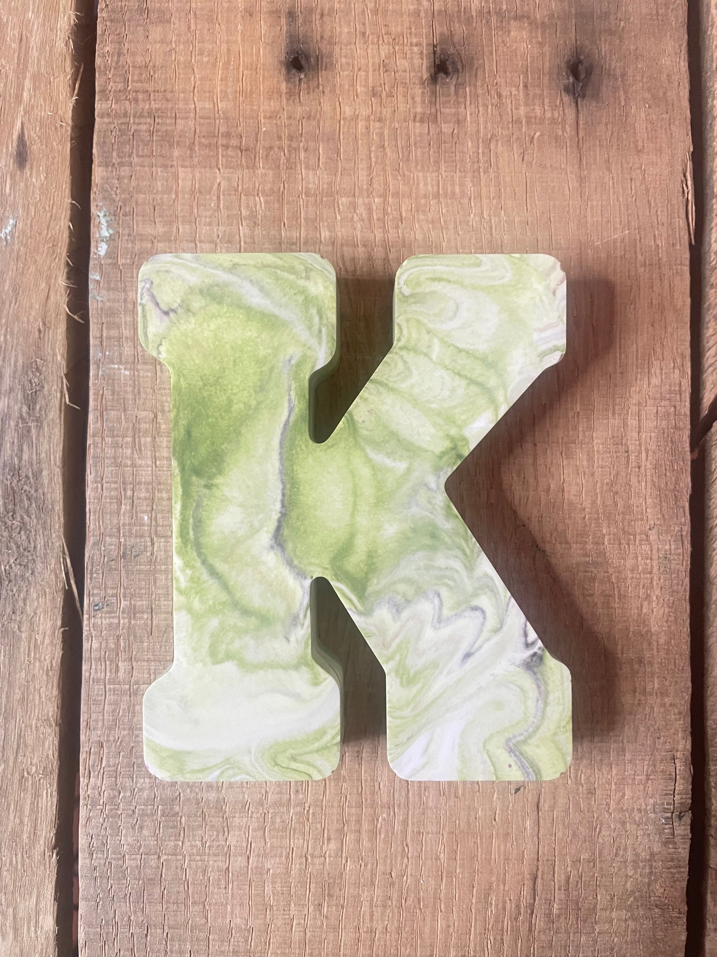Custom Stoneware Letters