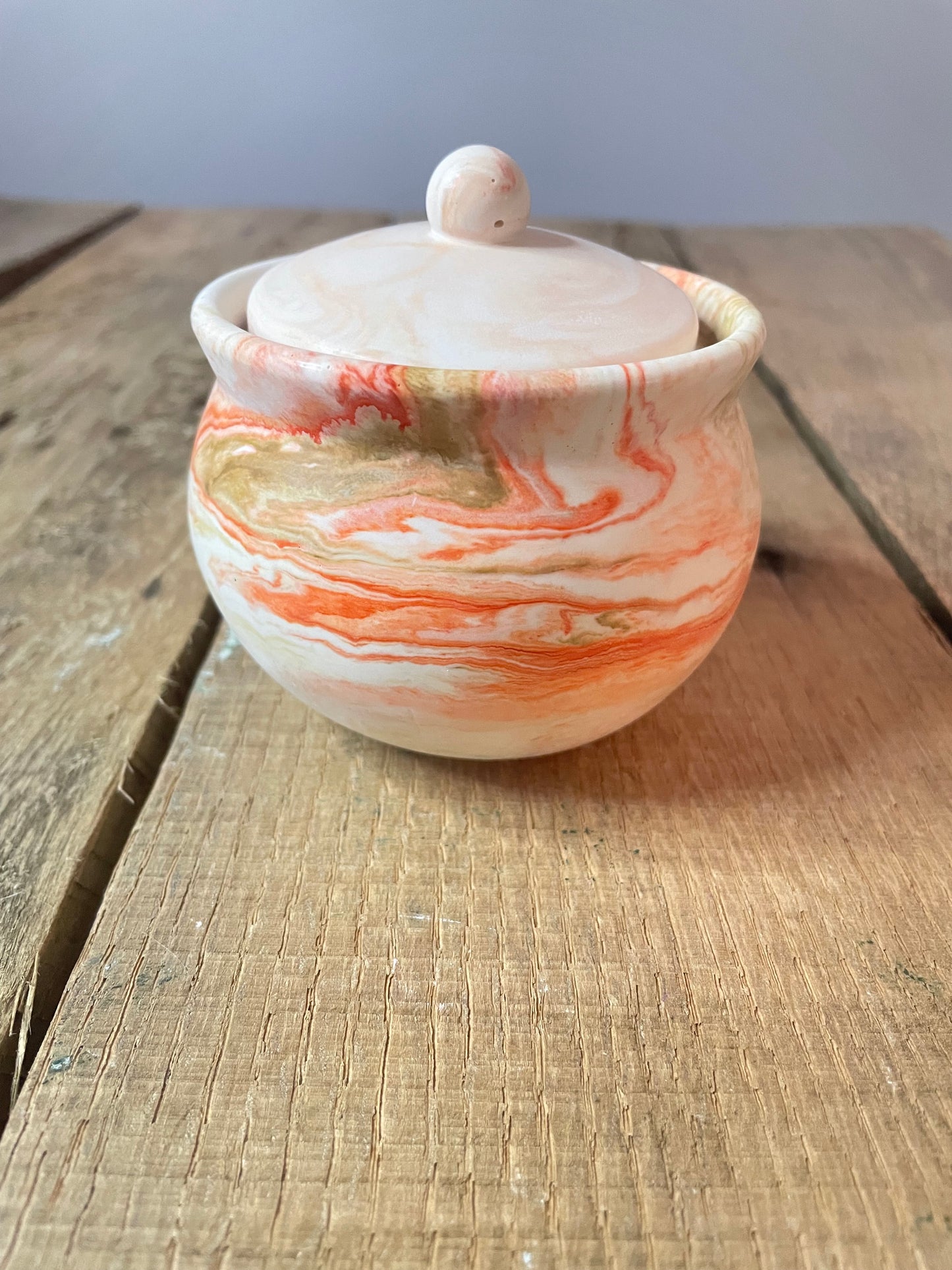 Small Jar w/Lid