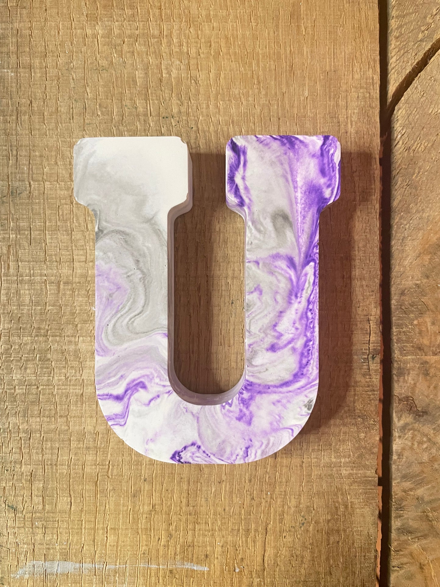 Custom Stoneware Letters