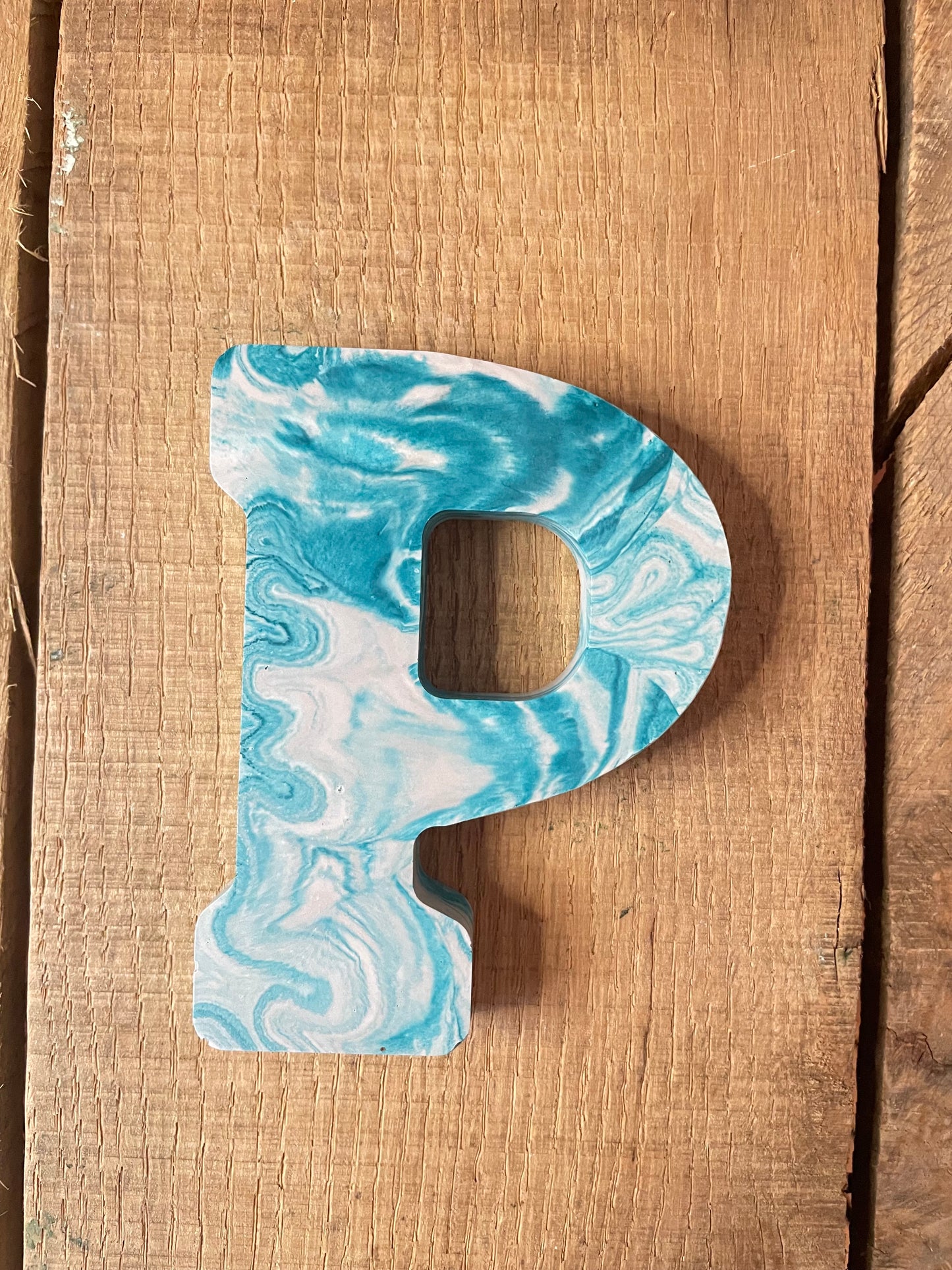 Custom Stoneware Letters