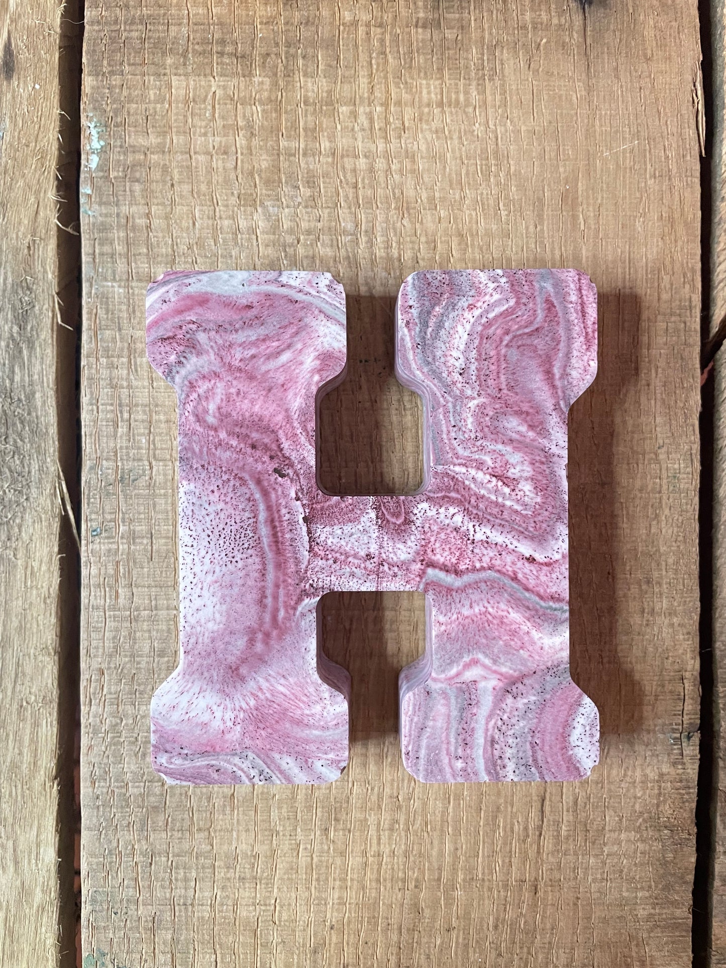 Custom Stoneware Letters