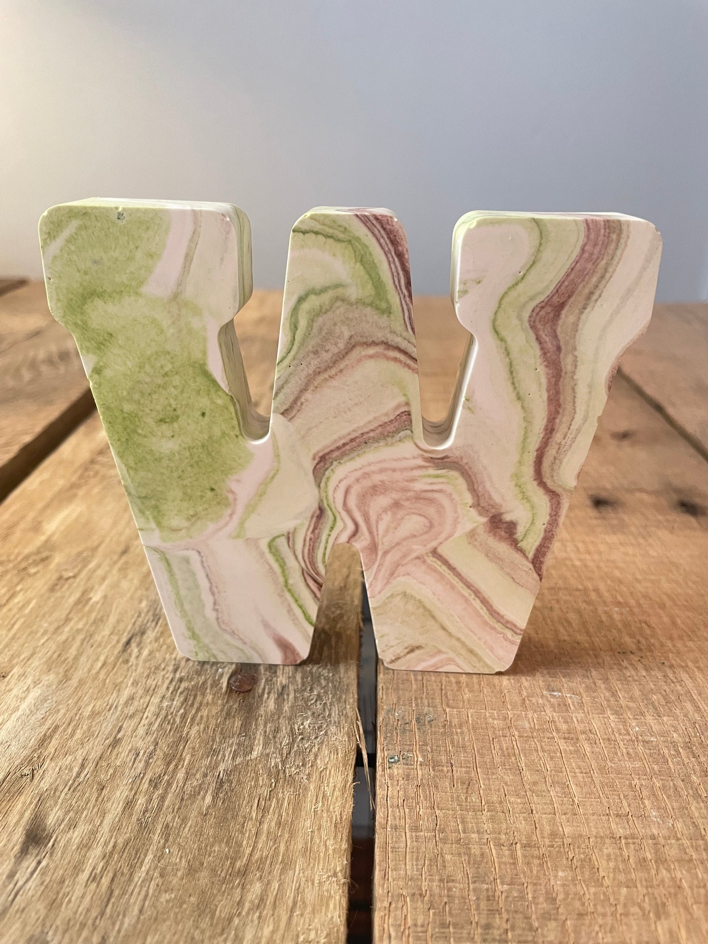 Custom Stoneware Letters