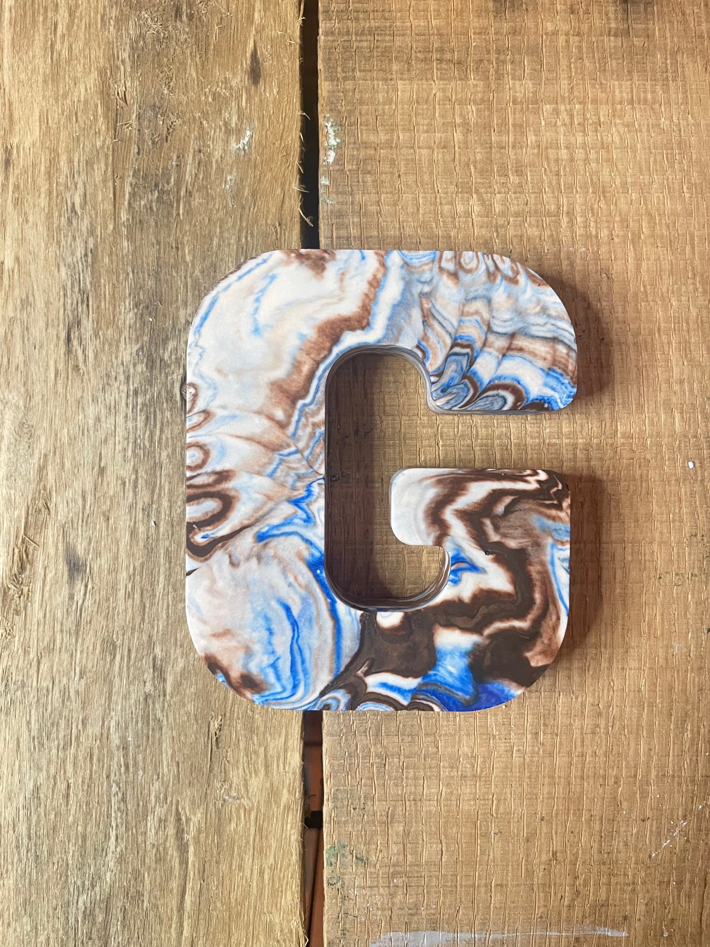 Custom Stoneware Letters