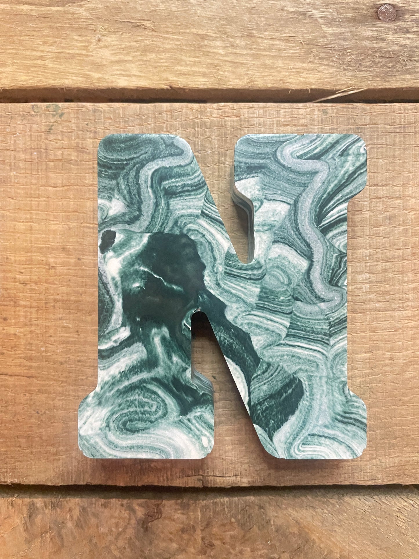 Custom Stoneware Letters