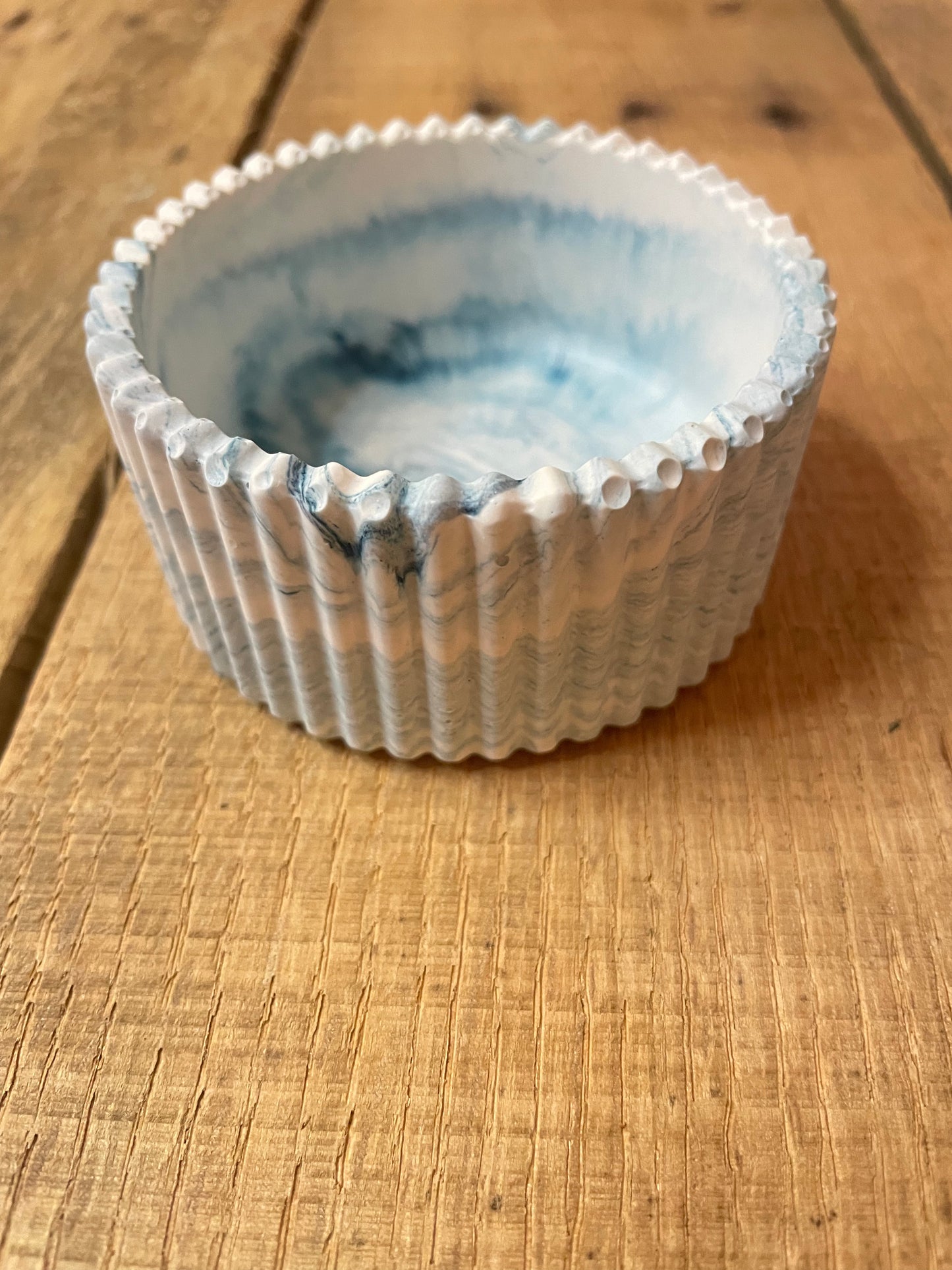 Small Striped Bowls & Jars