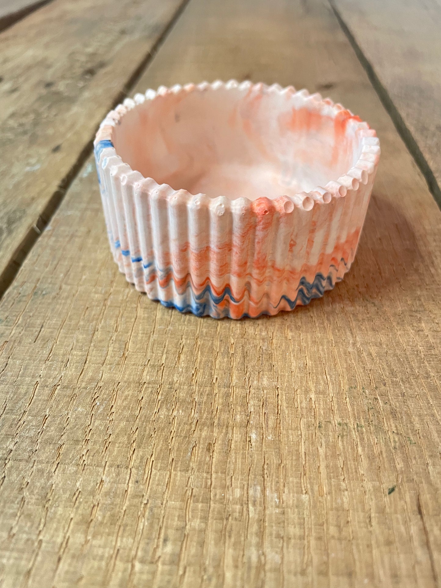 Small Striped Bowls & Jars