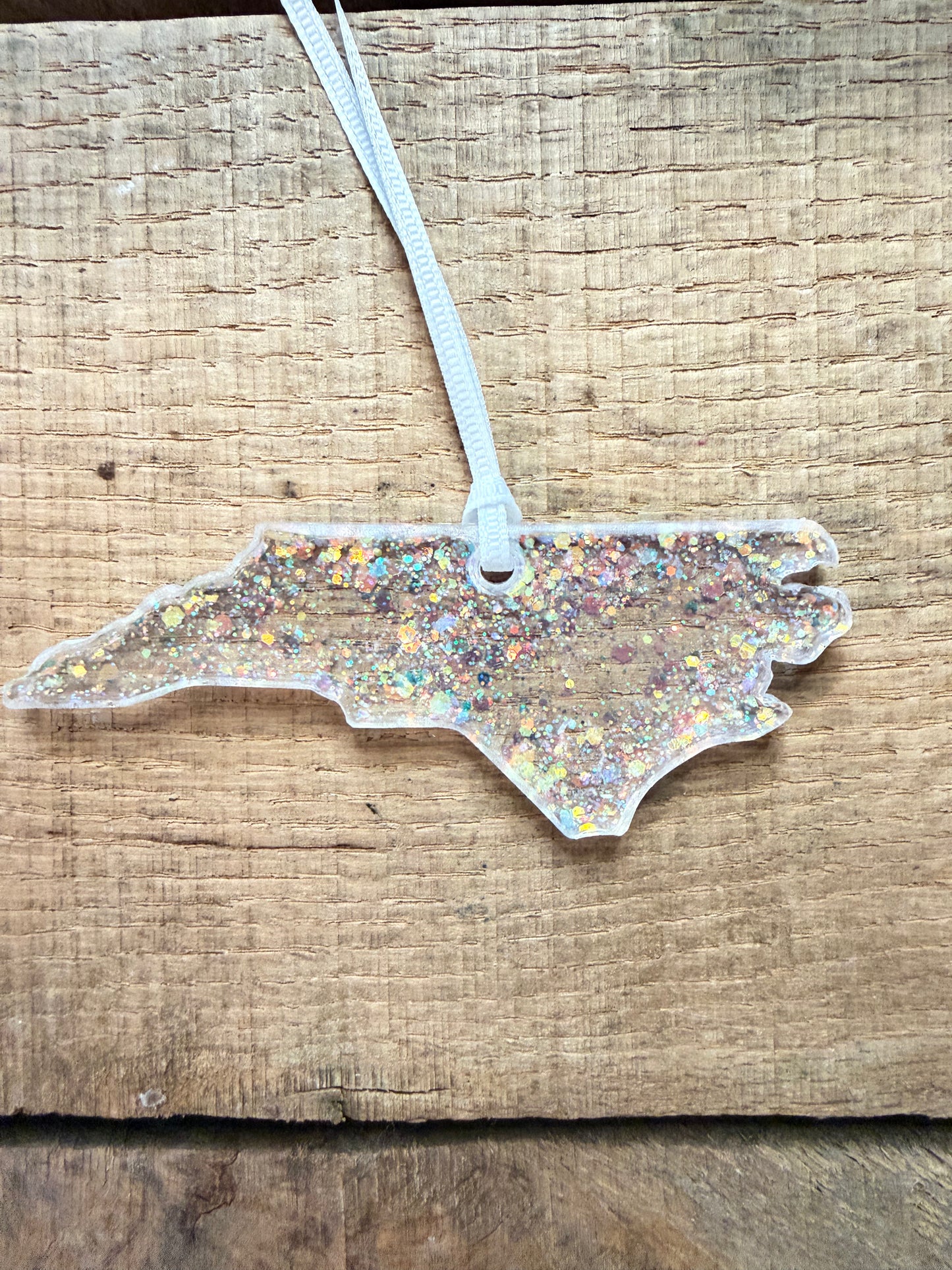 Handmade Resin State Christmas Ornaments