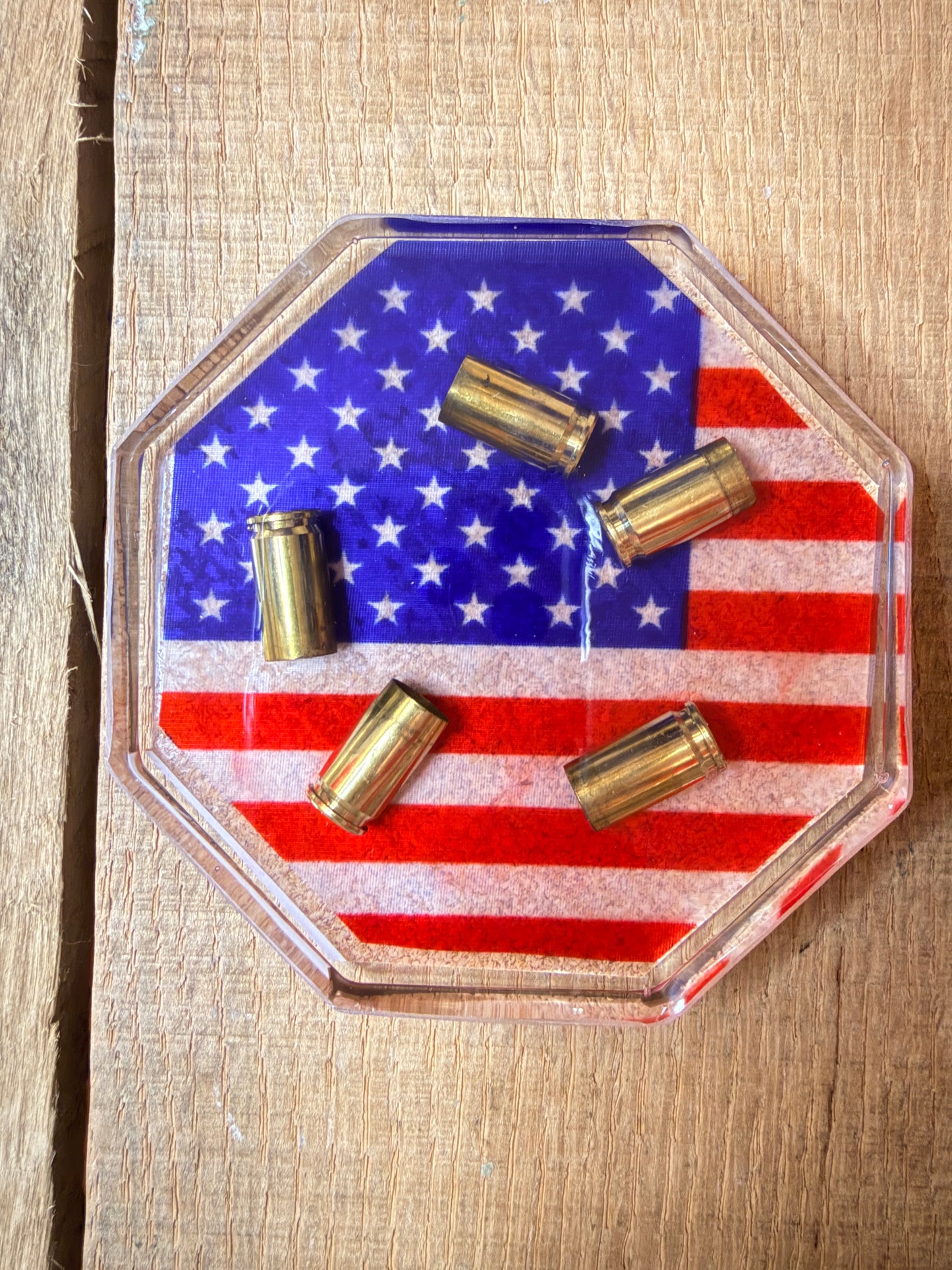 Patriot Resin Coasters or Display Pieces