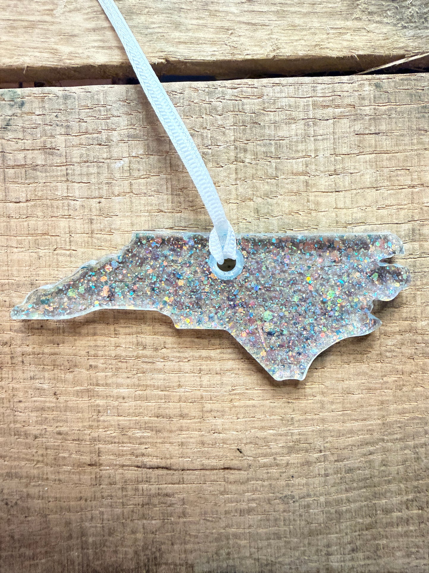 Handmade Resin State Christmas Ornaments