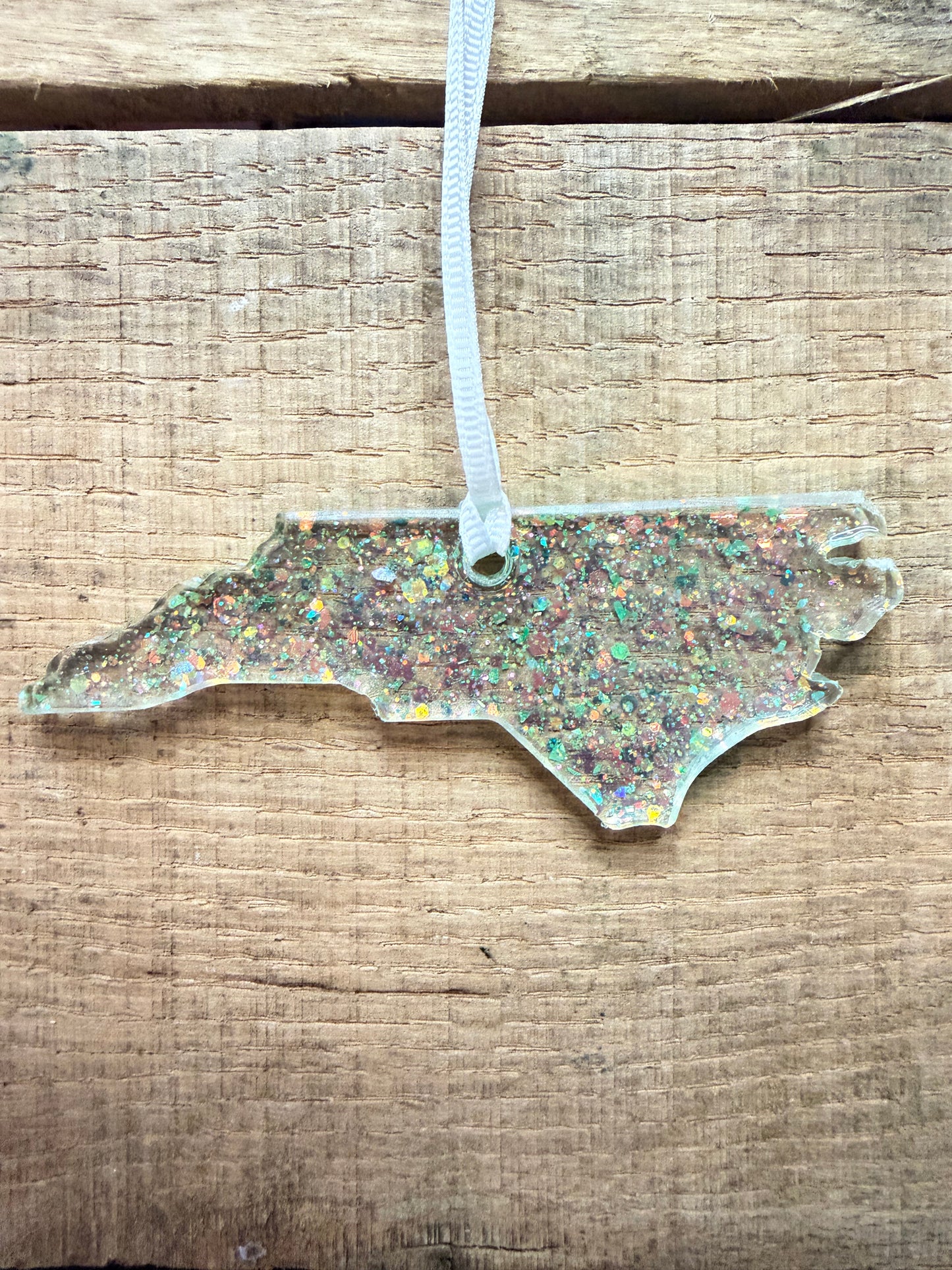 Handmade Resin State Christmas Ornaments