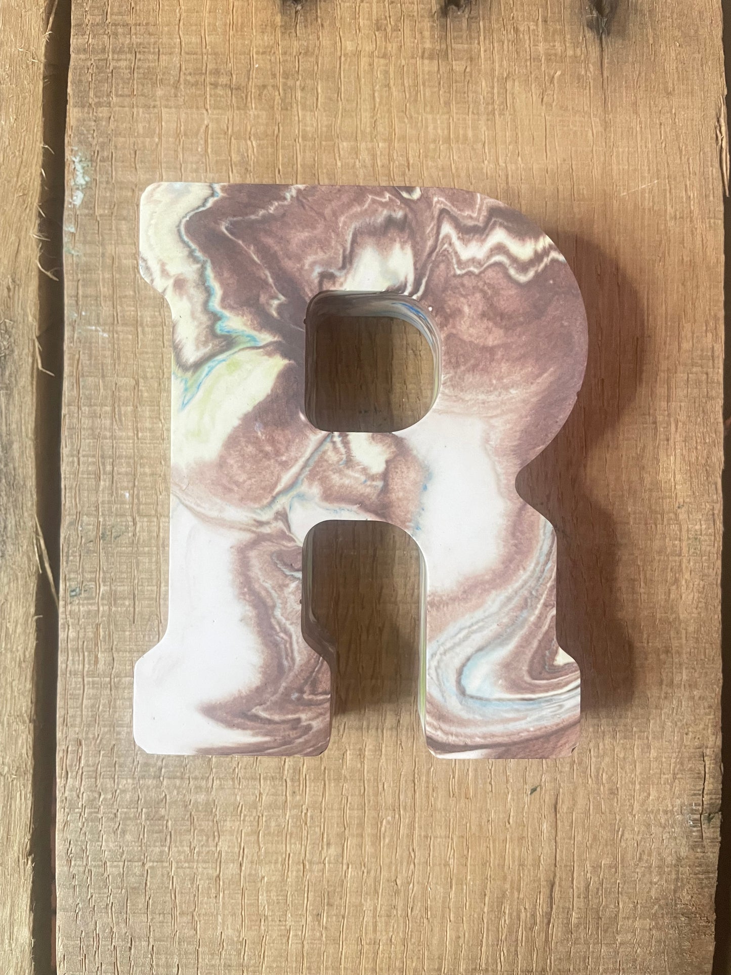 Custom Stoneware Letters