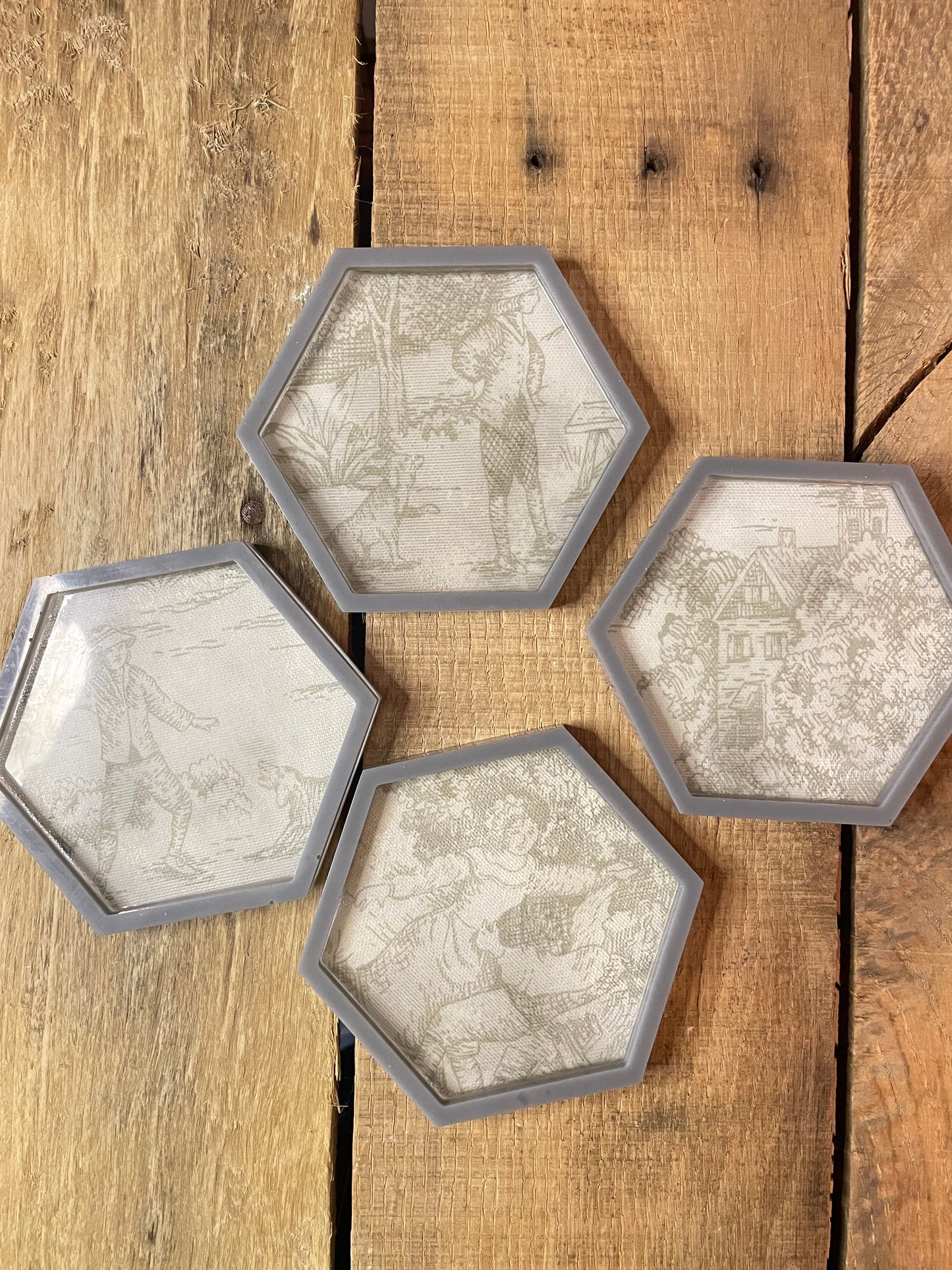 Coasters (with rim)