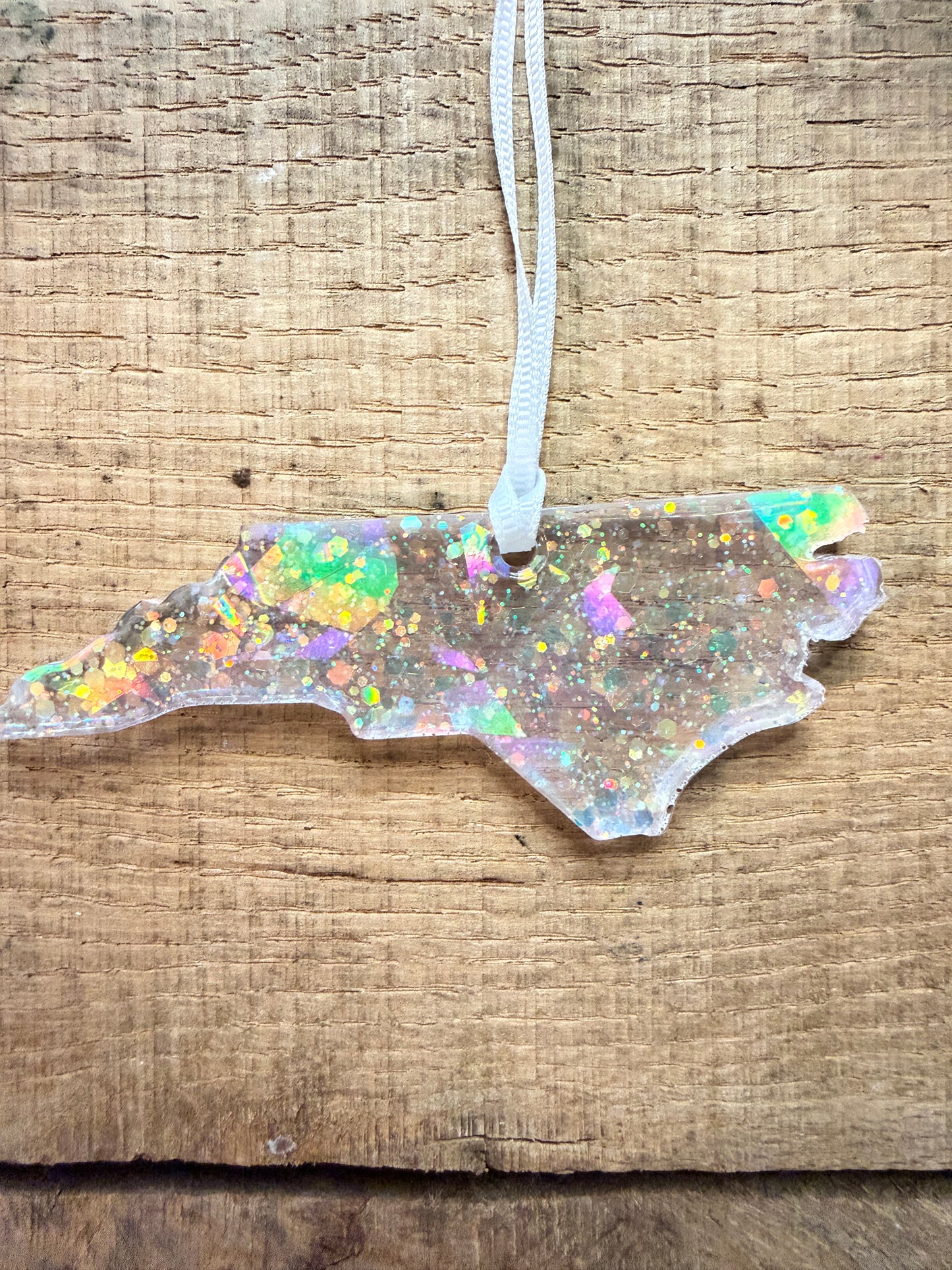 Handmade Resin State Christmas Ornaments