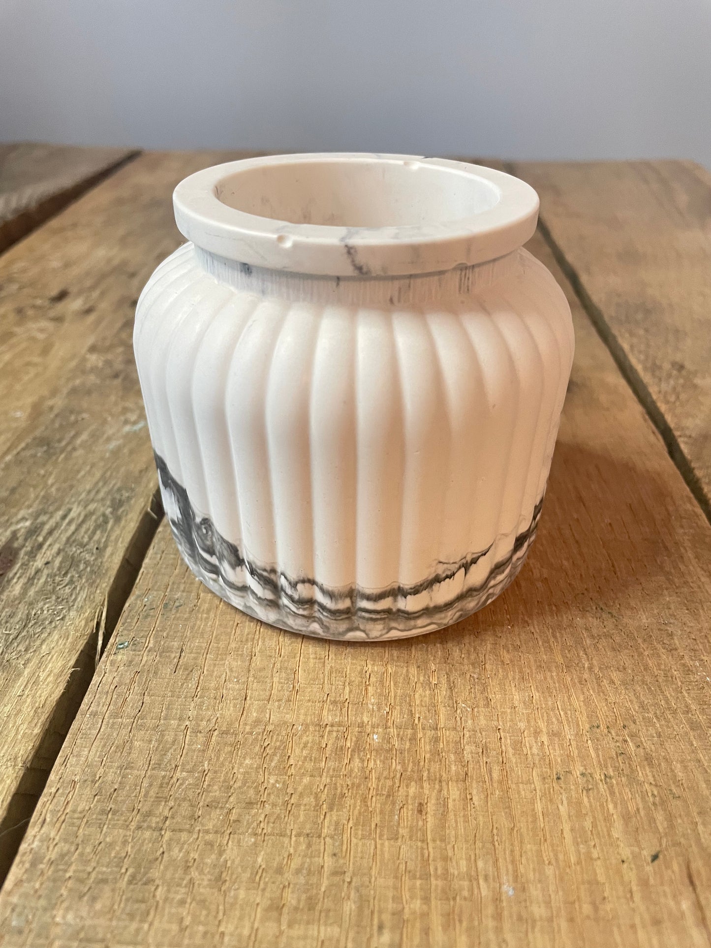 Chunky Striped Vase